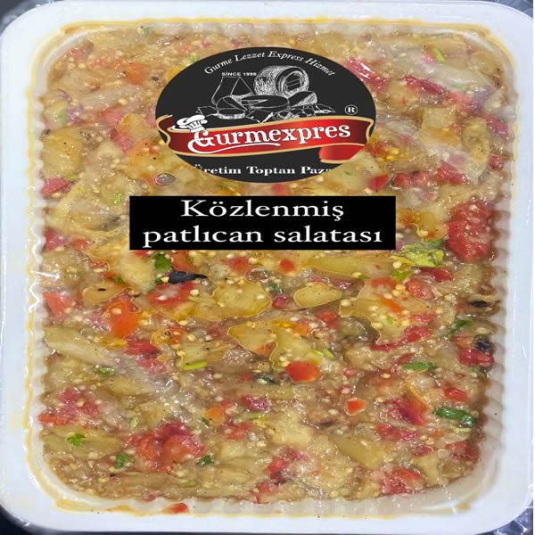 GURME MEZE - KÖZLENMİŞ PATLICAN SALATASI  2200 GRAM